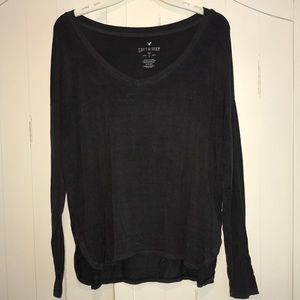 Long sleeve grey shirt